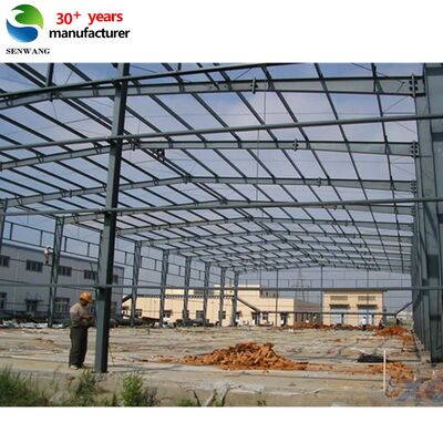 Heavy Steel Structure Warehouse with Customization Options, Fast Installation, and Anti-corrosion Paint