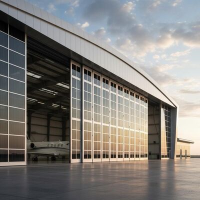 Customized Eco-friendly Steel Structure Warehouse with Earthquake Resistance 7~9 Grade and Windloadresistance Up To 0.45 KN/m²