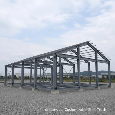 KXD-SSW181 Steel Structure Workshop with Paint Surface Protection and Welding Or Bolt Connection Method Offering Structural Support