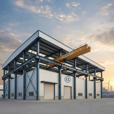 Corrosion Resistant Q235 Q355B Grade Steel Structure Workshop with Bolt Connection for Industrial Applications