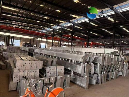 Paint Surface Protection Steel Structure Workshop Supporting Snow Load 0.3kN per Square Meter Durable and Building Solution