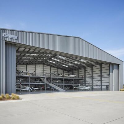 Commercial Steel Structural Buildings with Bolt/Weld Connections Offering Up To 30m Height and ±5% Tolerance for Industrial Applications