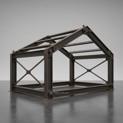 Bending Process Steel Storage Building Offering 40 Years Paint Suitable for Agricultural Commercial and Industrial Storage