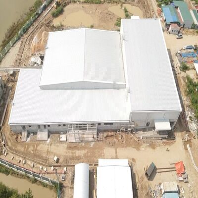 Lightweight Steel Structure Warehouse with Customized Size and Q235 Steel Grade for Secure Storage
