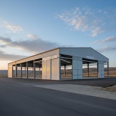 Customizable Steel Structure Light Weight And Capable Of Handling Wind Load 200 Kmh Suitable For Industrial Applications