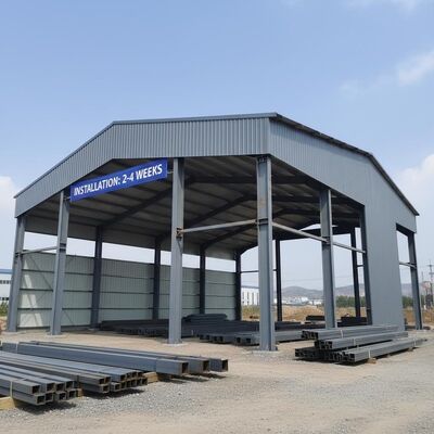 Durable Manufacturing Workshop Featuring Bolt Connection And Welded Connection Made From Q235Q345B Steel For Industrial