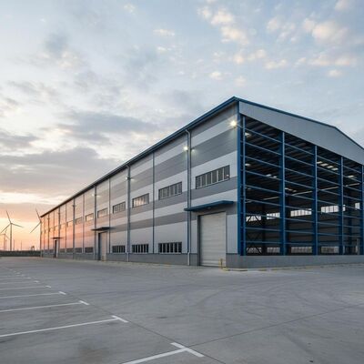 Steel Structure Warehouse Incorporating H Section Column Beam Metal Storage Facility Offering Durable and Storage Solutions