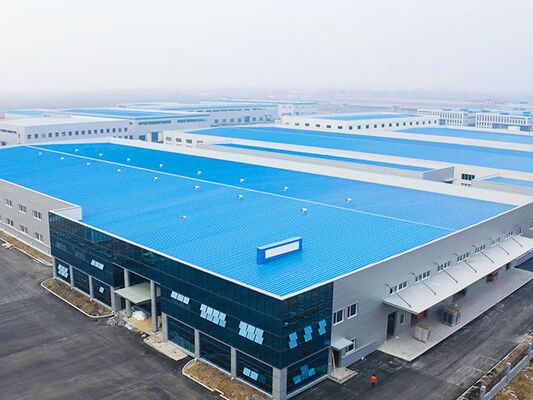 Galvanized Steel With Anti rust Paint Steel Storage Building Incorporating Hot Rolled Welded H Section Steel Beams For Corrosion Resistance