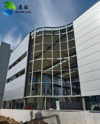 Plane Skylight Steel Structure Warehouse Customization According To Client Requirements And Building For Various Storage Needs