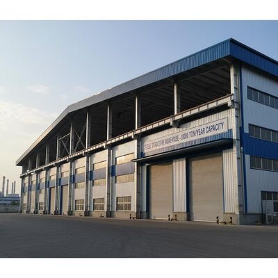 Painting Or Hot DIP Galvanized Steel Finish Steel Structure Warehouse Designed Using Galvanized C Section Steel Purlin 30000ton Year Capacity