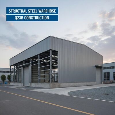 Carbon Structural Steel Q235B Metal Structure Warehouse Providing and Long Lasting Construction for Storage Applications