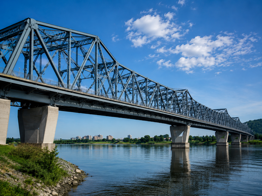 Prefabricated Large Span Steel Structure Portable Bailey Bridge for Municipal Pedestrian Skywalk