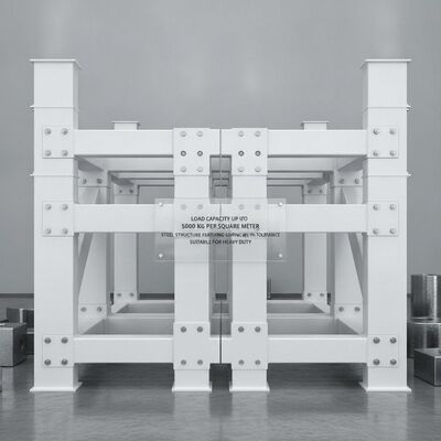 Loadcapacity Up To 5000 Kg per Square Meter Steel Structure Featuring PTFE Coating and Plus Minus 3 Percent Tolerance Suitable for Heavy Duty