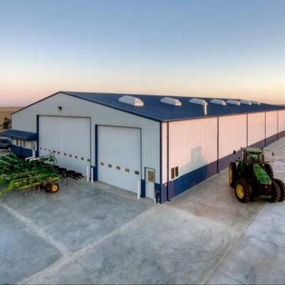 Customized Design High Strength Steel Structure Building for Fast Construction Agricultural Warehouse