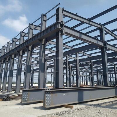 Hot Rolled Steel Structure Metal Framework Building Providing Structural Solutions Without Compromising Strength or Safety