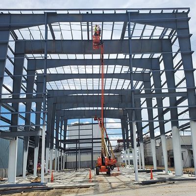 Welded H Steel Beam Main Frame Steel Structure Durable Customizable ...
