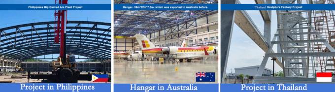 Eco Friendly Steel Frame Homes For Various Factories And Warehouses 12