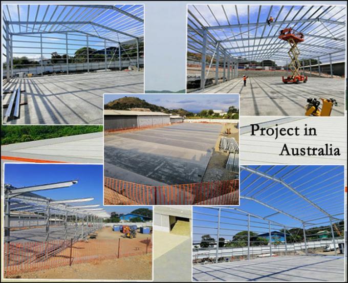 Eco Friendly Steel Frame Homes For Various Factories And Warehouses 9