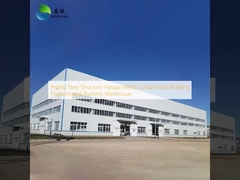 Prefab Steel Structure Hangar Metal Garage Shed Building Prefabricated Building Warehouse