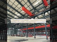 Q345 Main Steel Frame Manufacturing Workshop Featuring Z Or C Purlin For Enhanced Structural Strength