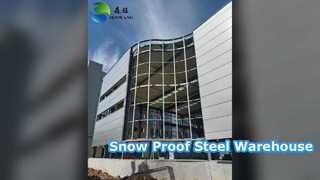 Steel Warehouse Snow Load Ready Storage Workshop