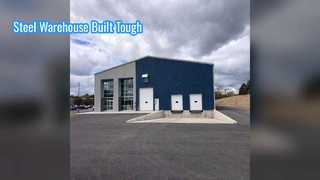 Steel Warehouse Durable Storage Solution